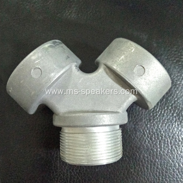 Aluminum Y Joint for double driver siren speaker